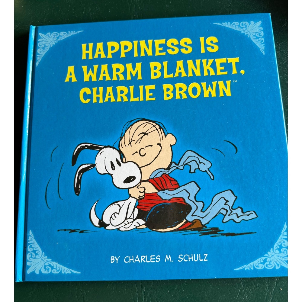 Happiness Is A Warm Blanket Charlie Brown Peanuts Kohl's Cares Hardcover Book